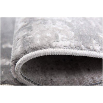 Tapete Aba Cuadros y Rayas Grises