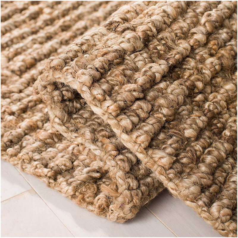 Tapete Nudo Grueso de Yute