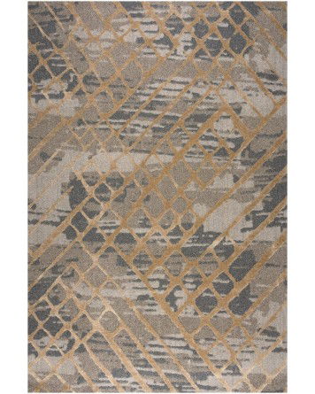 Tapete Amazonas Cuadricula Abstracta en Beige