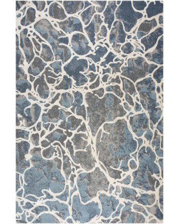 Tapete Amazonas Raices en Azul