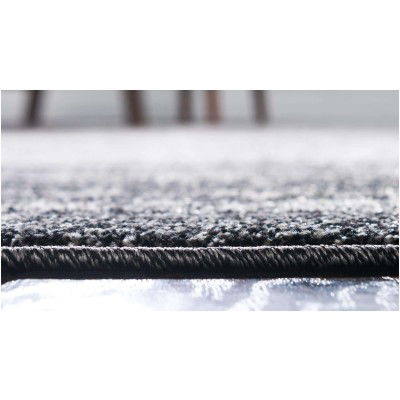 Tapete Dalma Aluminio Cepillado en Gris Oscuro