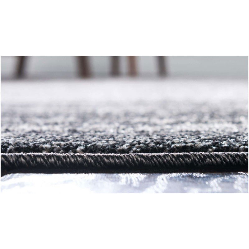 Tapete Dalma Aluminio Cepillado en Gris Oscuro