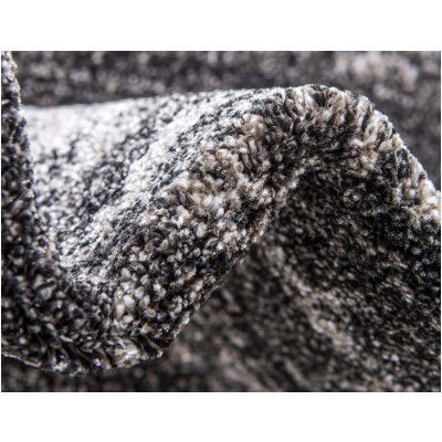 Tapete Dalma Aluminio Cepillado en Gris Oscuro