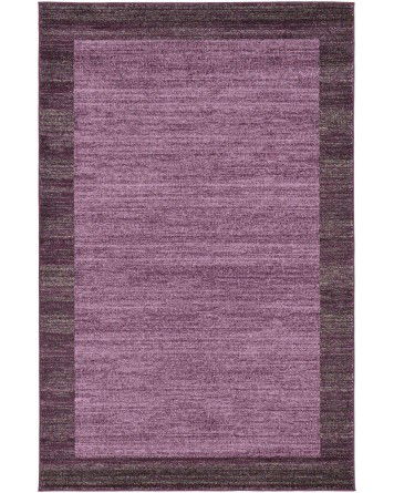 Tapete Dalma Bordeado Violeta