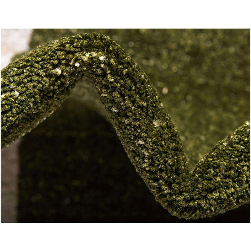 Tapete Dalma con Borde en Verde