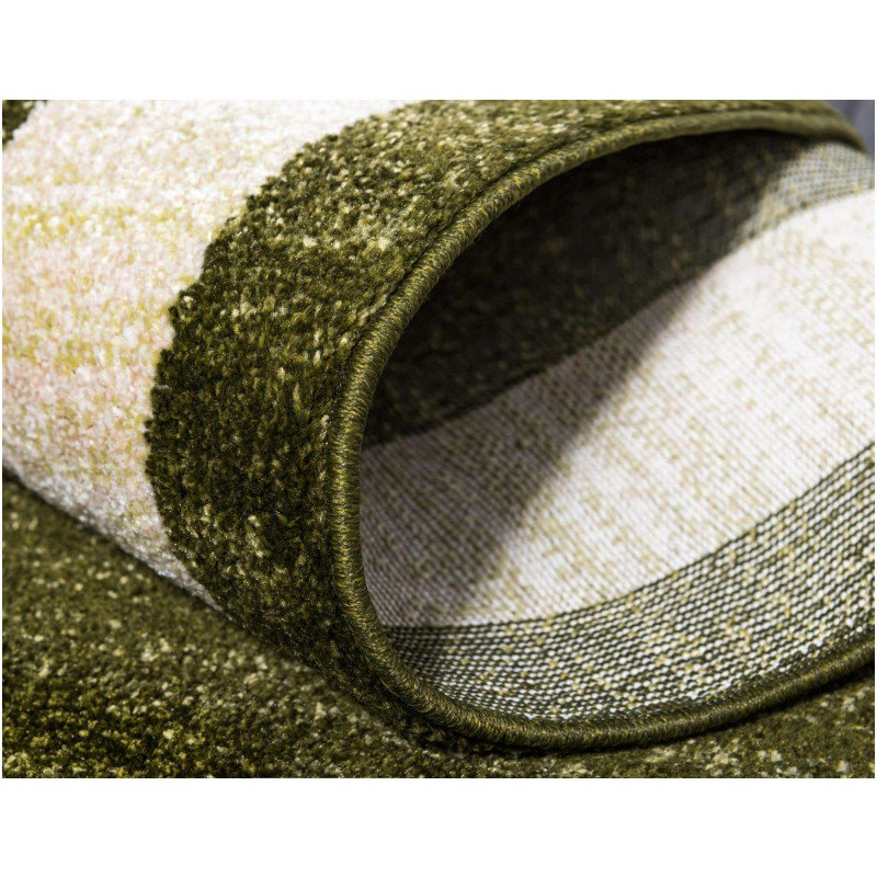 Tapete Dalma con Borde en Verde