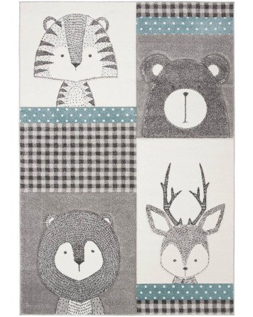 Tapete Carrusel Animales Salvajes