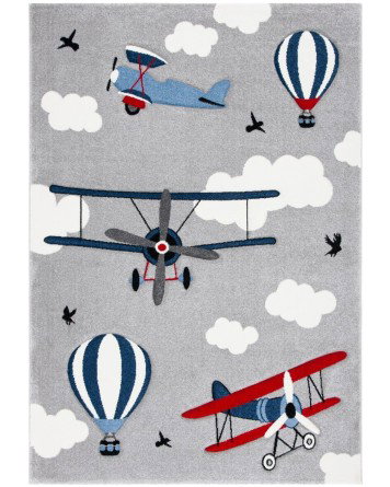 Tapete Carrusel Aviones y Globos