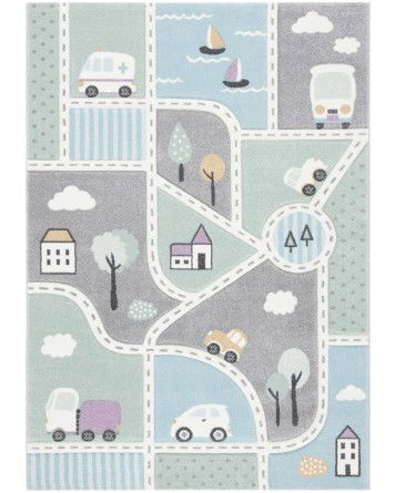 Tapete Carrusel Calles y Coches