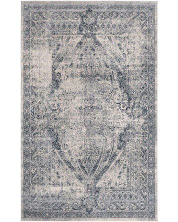 Tapete Castillo Roseta Clásica Azul