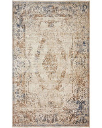 Tapete Castillo Roseta Floral Beige