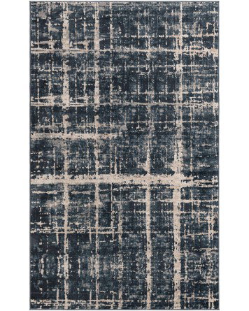 Tapete Christie Desgastado Azul Marino