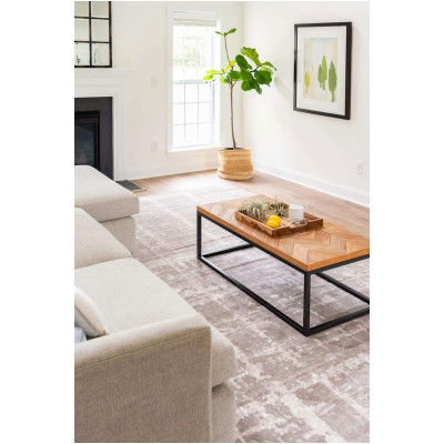 Tapete Christie Desgastado Café Claro