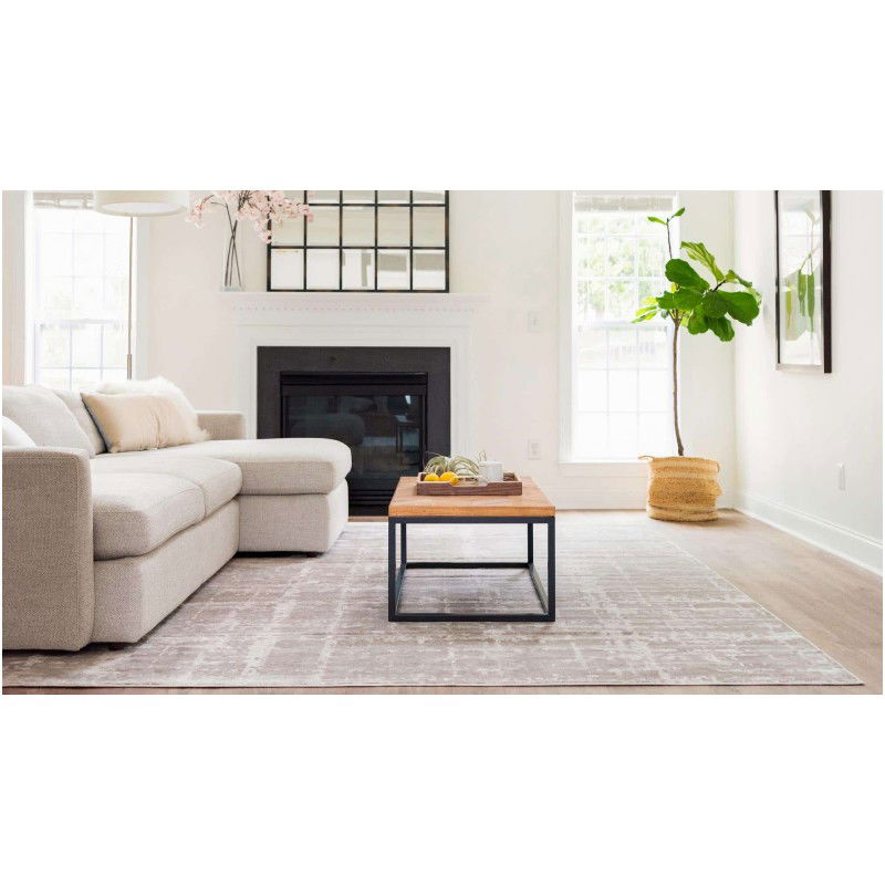 Tapete Christie Desgastado Café Claro