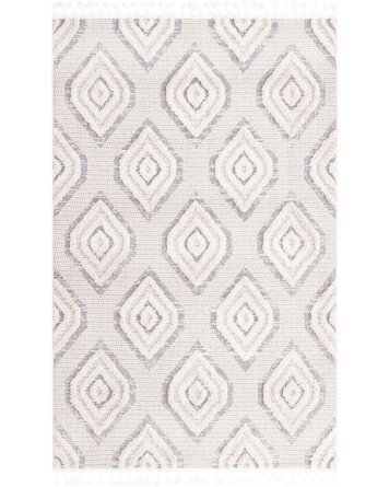 Tapete Apache Rombos Marfil