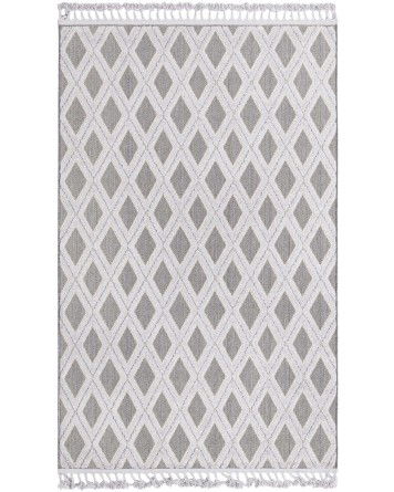 Tapete Aria Enrejado Gris