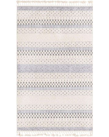 Tapete Aria Franjas y Puntos