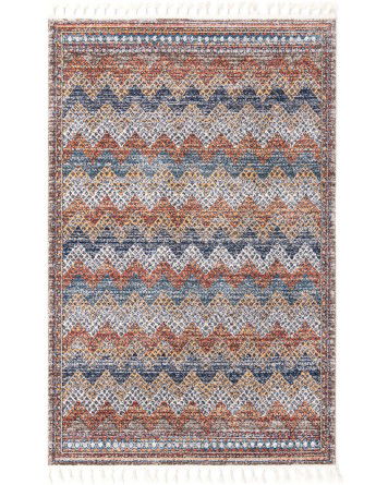 Tapete Dumas Chevron Multicolor