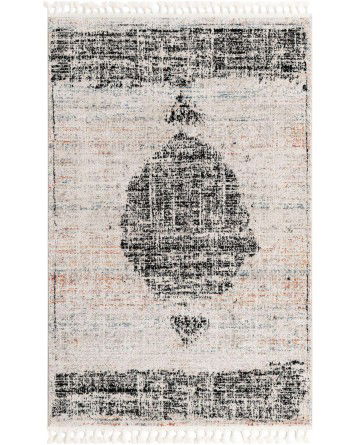 Tapete Dumas Medallón Monocromático