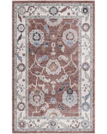 Tapete Eco Cancún Borde en Rosado