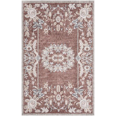 Tapete Eco Cancún Flores Rosadas