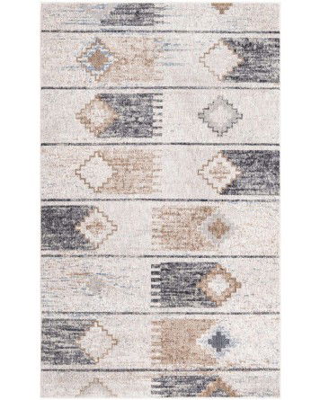 Tapete Eco Tulum Rombos y Lineas