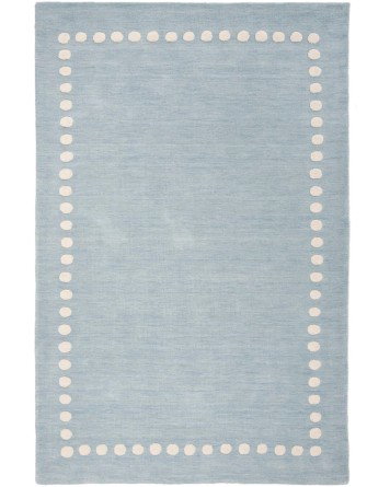 Tapete Kiddo Borde de Puntos en Azul