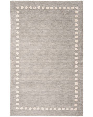 Tapete Kiddo Borde de Puntos en Gris