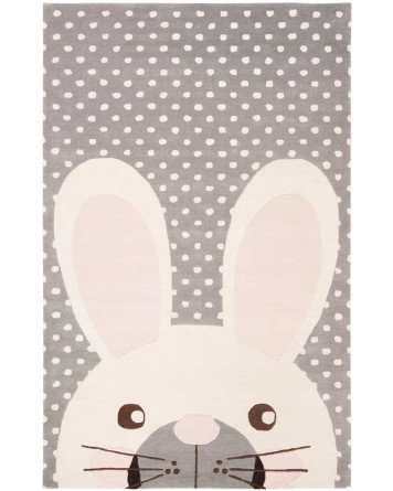 Tapete Kiddo Conejito en Gris
