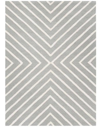 Tapete Kiddo Cruces en Gris