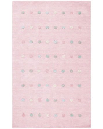 Tapete Kiddo Puntos de Color en Rosa