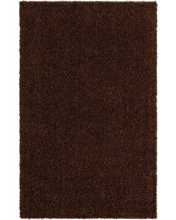 Tapete Shag Solido en Chocolate
