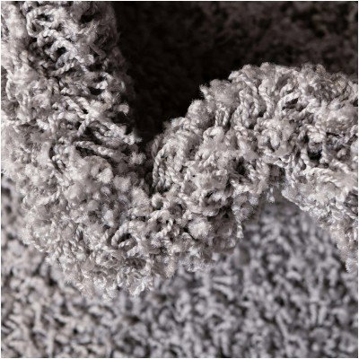 Tapete Shag Solido en Gris