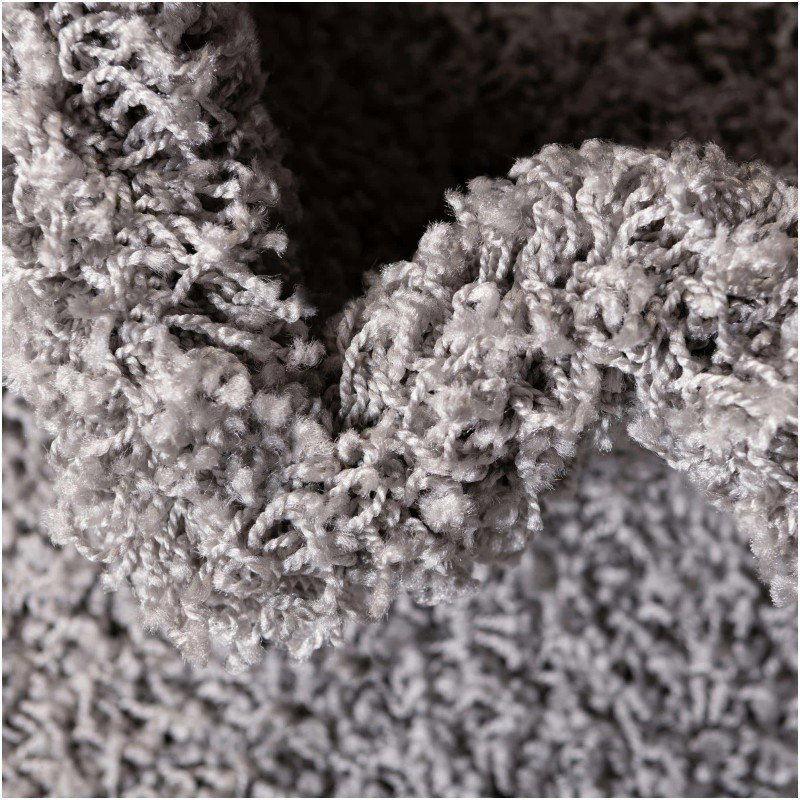 Tapete Shag Solido en Gris