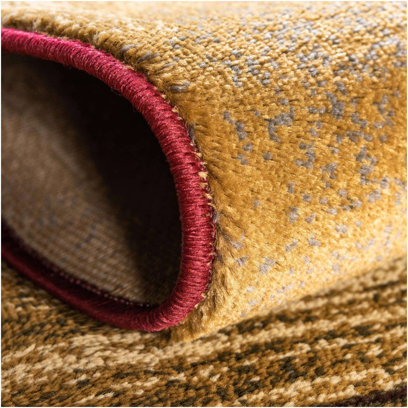 Tapete Espresso Marcas a Cuadros