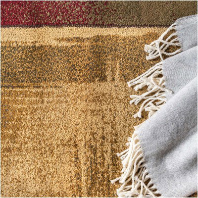 Tapete Espresso Marcas a Cuadros