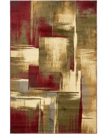 Tapete Espresso Marcas a Cuadros