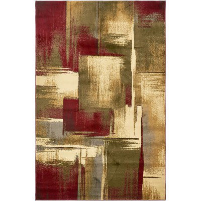 Tapete Espresso Marcas a Cuadros