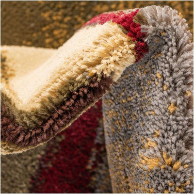 Tapete Espresso Marcas a Cuadros