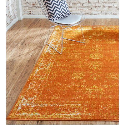 Tapete Loren Arboleda Naranja