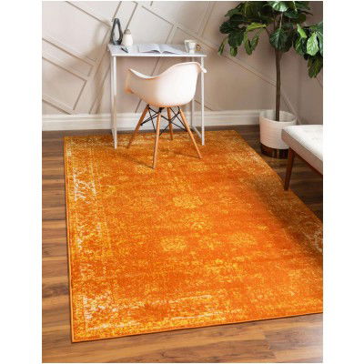 Tapete Loren Arboleda Naranja