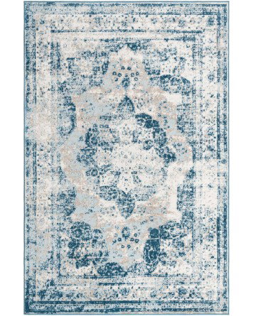 Tapete Loren Emblema Azul