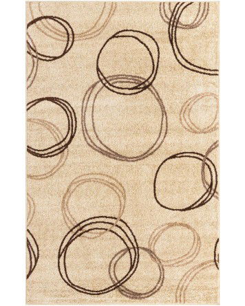 Tapete Otoño Círculos Beige