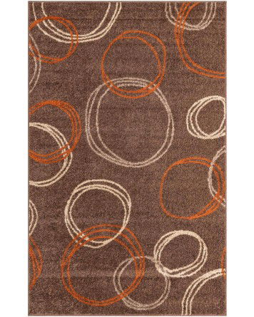 Tapete Otoño Círculos Cafés