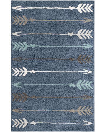 Tapete Otoño Flechas Azul Marino