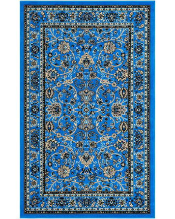 Tapete Valle Persa en Azul