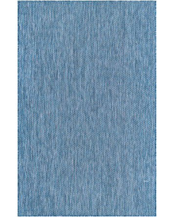 Tapete Solido Exterior en Azul