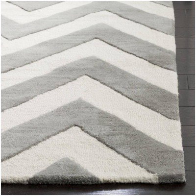 Tapete Kiddo Chevron en Gris