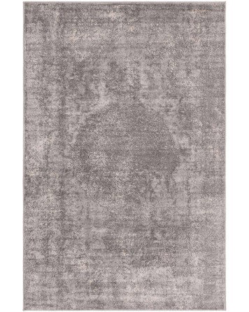 Tapete Oregon Medallon Antiguo en Gris