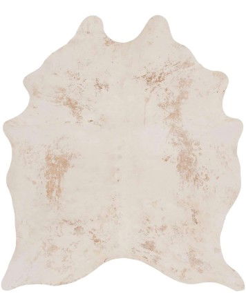 Tapete Gaucho Piel de Vaca en Claro
